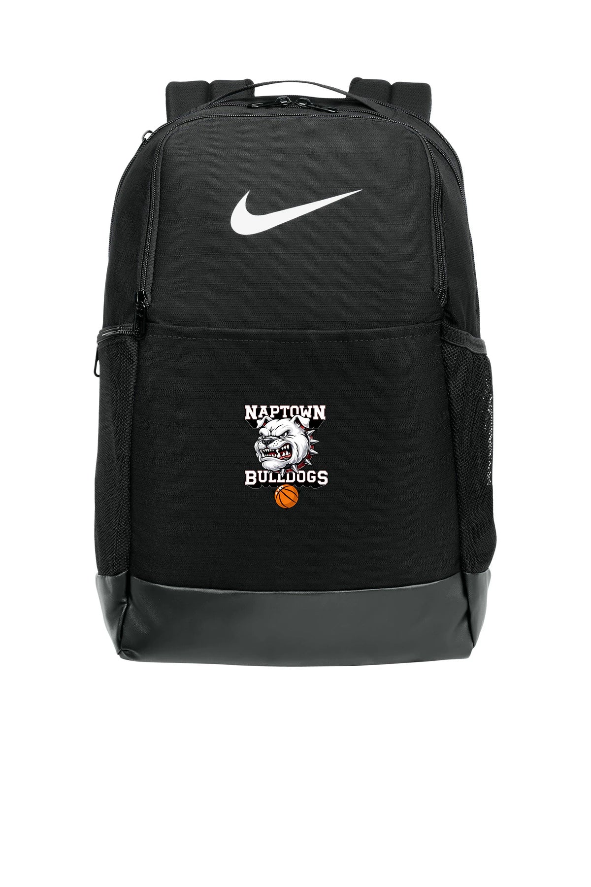 Naptown basketball_boys - Black Nike Brasilia Medium Backpack NKDH7709