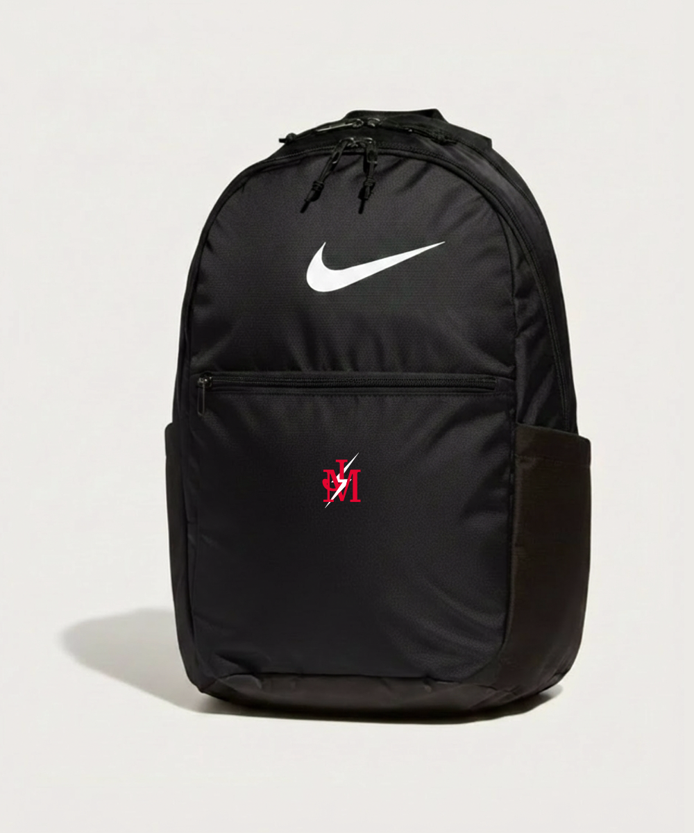 John Marshall High School Cross Country (Coed) - Black Nike Brasilia Medium Backpack NKDH7709