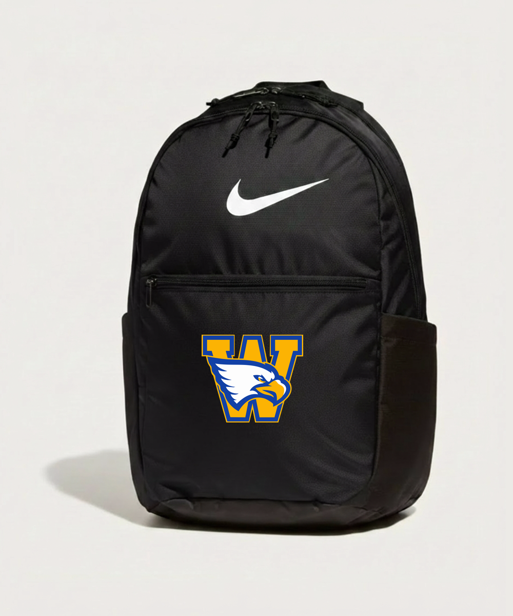 Windom Area High School Volleyball (Girls) - Black Nike Brasilia Medium Backpack NKDH7709