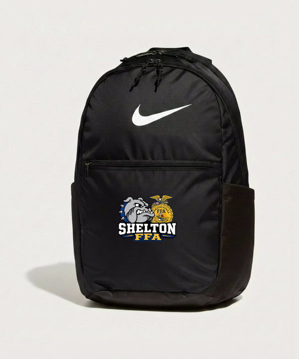 Shelton High School FFA general - Black Nike Brasilia Medium Backpack NKDH7709