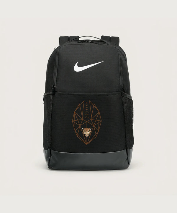 Ada Borup High School Football (Boys) - Black Nike Brasilia Medium Backpack NKDH7709