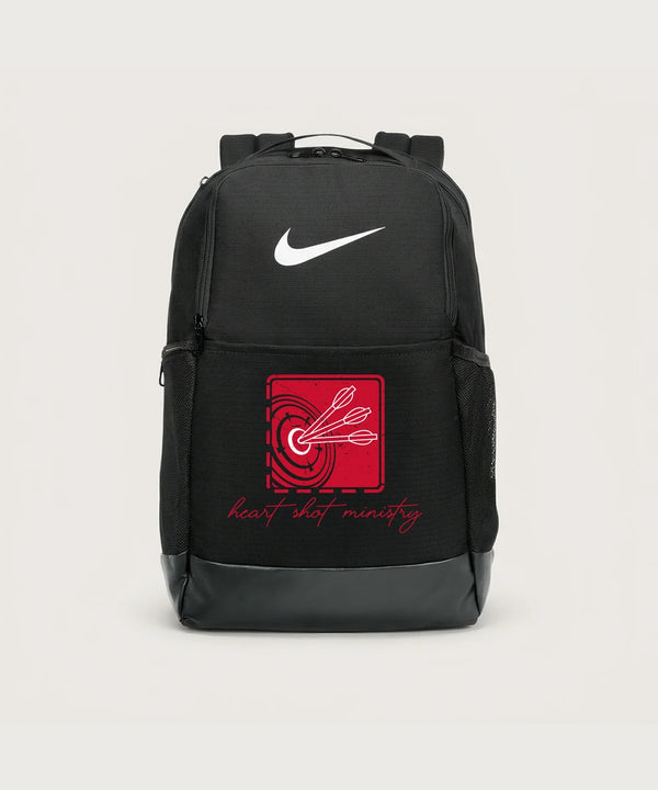 Heart Shot Ministry Archery Team Store - Black Nike Brasilia Medium Backpack NKDH7709