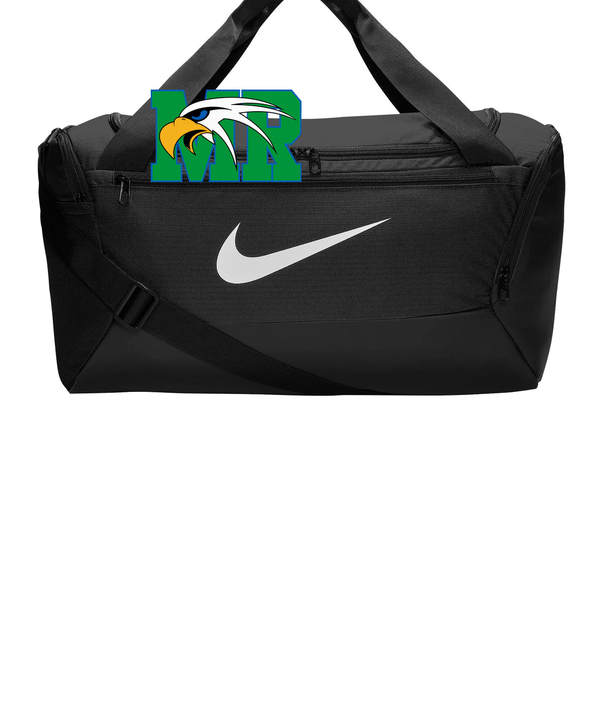 Maple River High School hockey_boys - Black Nike Brasilia Small Duffel NKDM3976