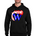 Waupaca High School football_boys - Black Nike Club Fleece Sleeve Swoosh Pullover Hoodie NKDR1499