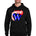 Waupaca High School football_boys - Black Nike Club Fleece Sleeve Swoosh Pullover Hoodie NKDR1499