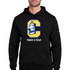 Clearview High School track_field - Black Nike Club Fleece Sleeve Swoosh Pullover Hoodie NKDR1499