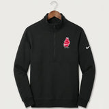 Amboy Football general - Black Nike Club Fleece Sleeve Swoosh 1/2-Zip NKDX6718