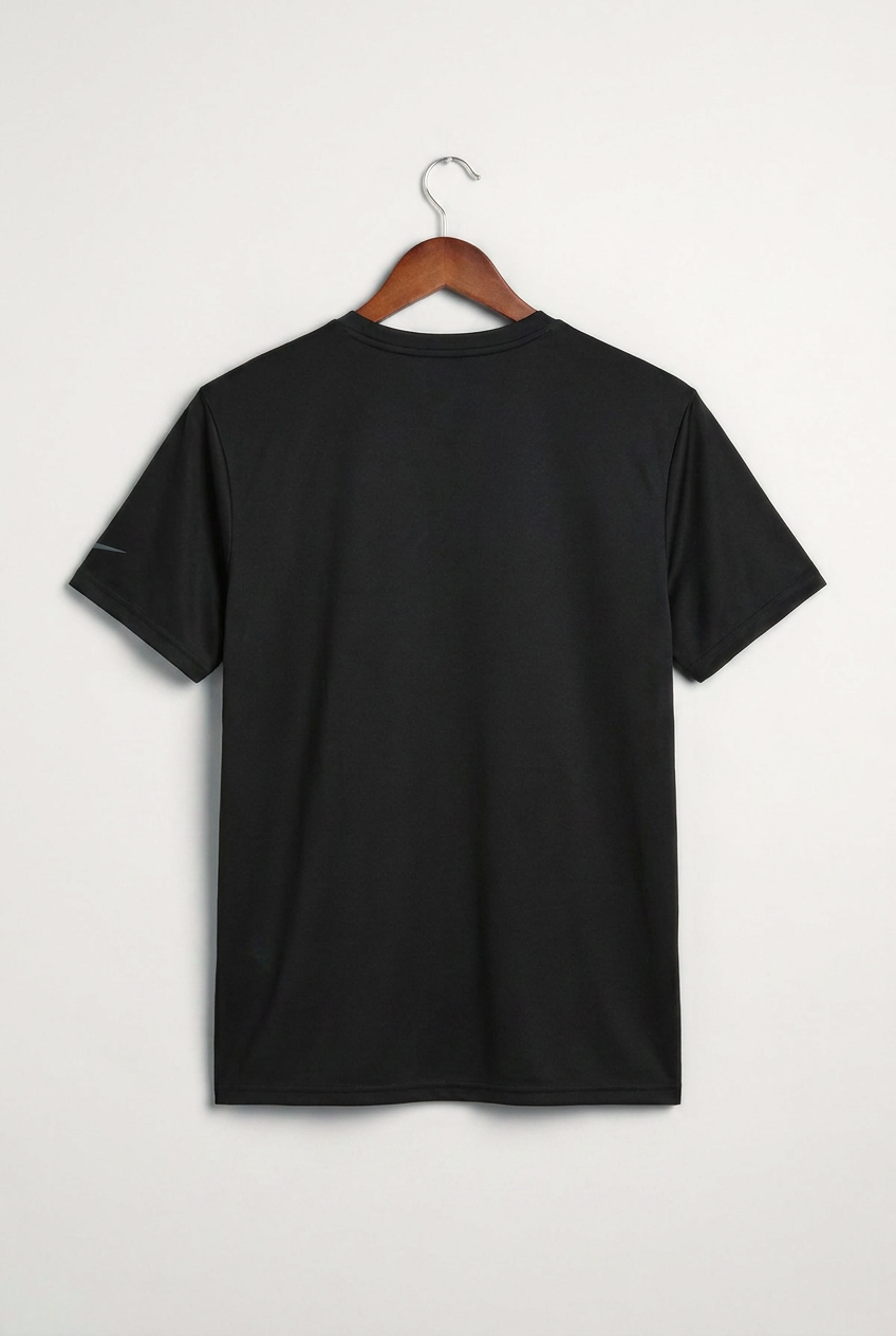 Pine Island High School Football (Boys) - Black Nike Swoosh Sleeve rLegend Tee NKDX8730 (back)