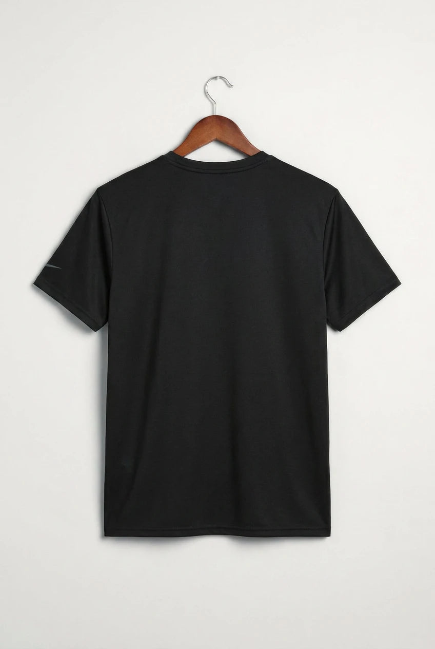 Hershey High School Volleyball Team Store - Black Nike Swoosh Sleeve rLegend Tee NKDX8730 (back)