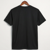 Moline Cheer general - Black Nike Swoosh Sleeve rLegend Tee NKDX8730 (back)