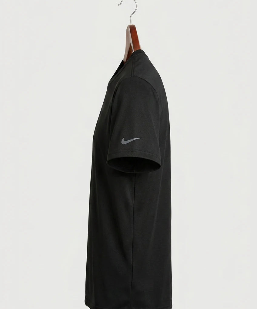 Forreston Volleyball - Black Nike Swoosh Sleeve rLegend Tee NKDX8730 (side)