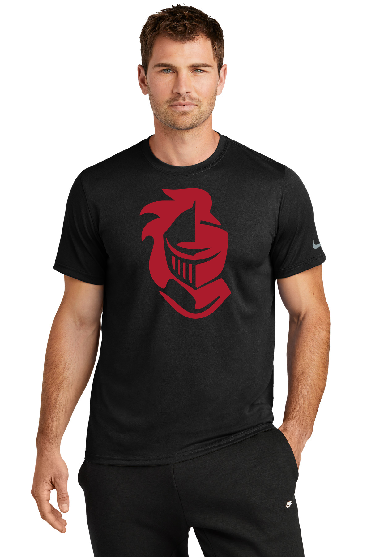 ACGE Football - Black Nike Swoosh Sleeve rLegend Tee NKDX8730