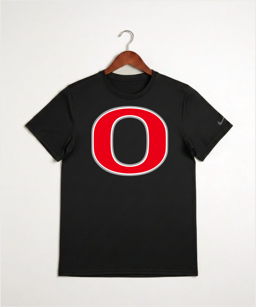 Osakis High School Athletics Coed - Black Nike Swoosh Sleeve rLegend Tee NKDX8730