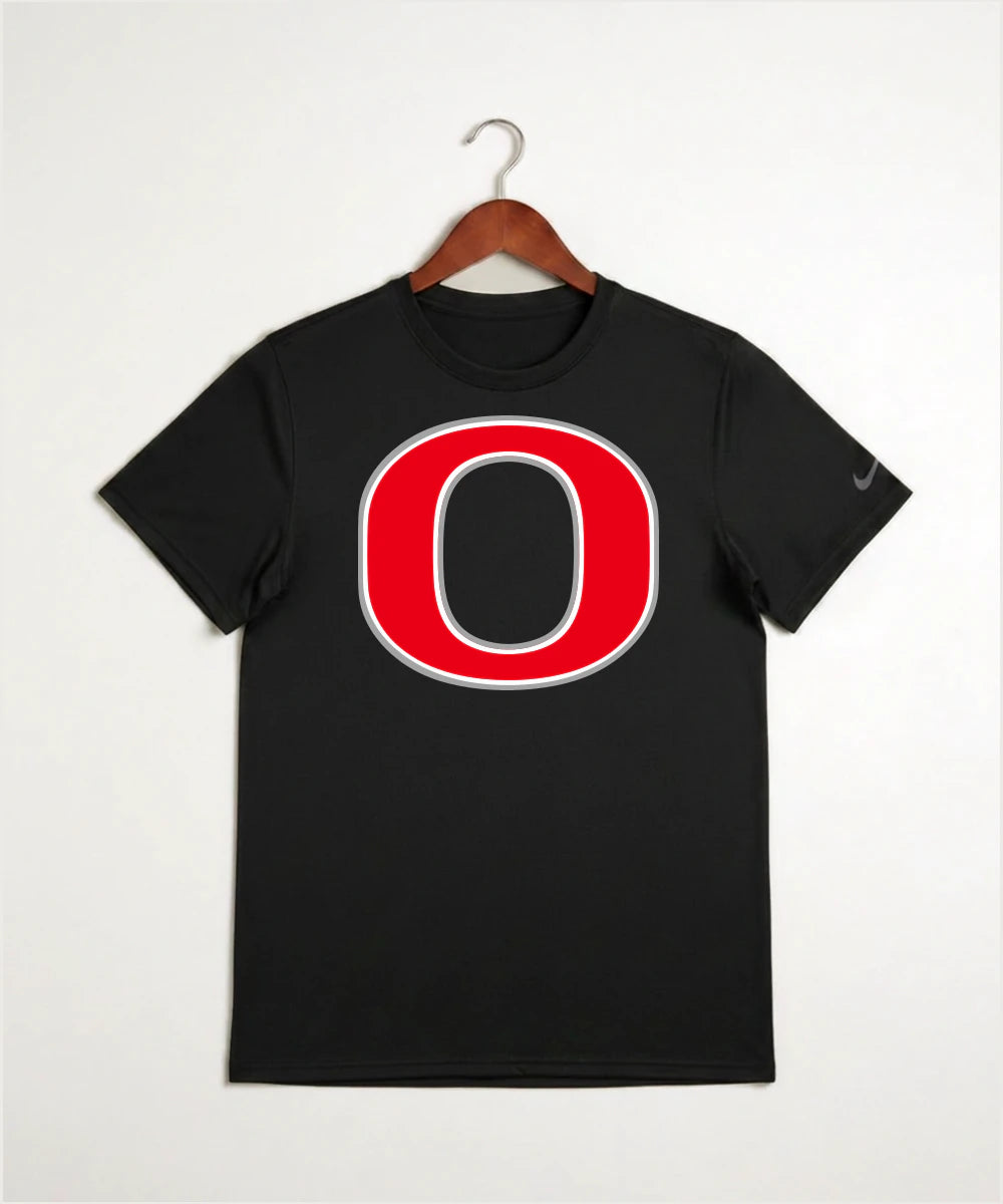Osakis High School Athletics Coed - Black Nike Swoosh Sleeve rLegend Tee NKDX8730