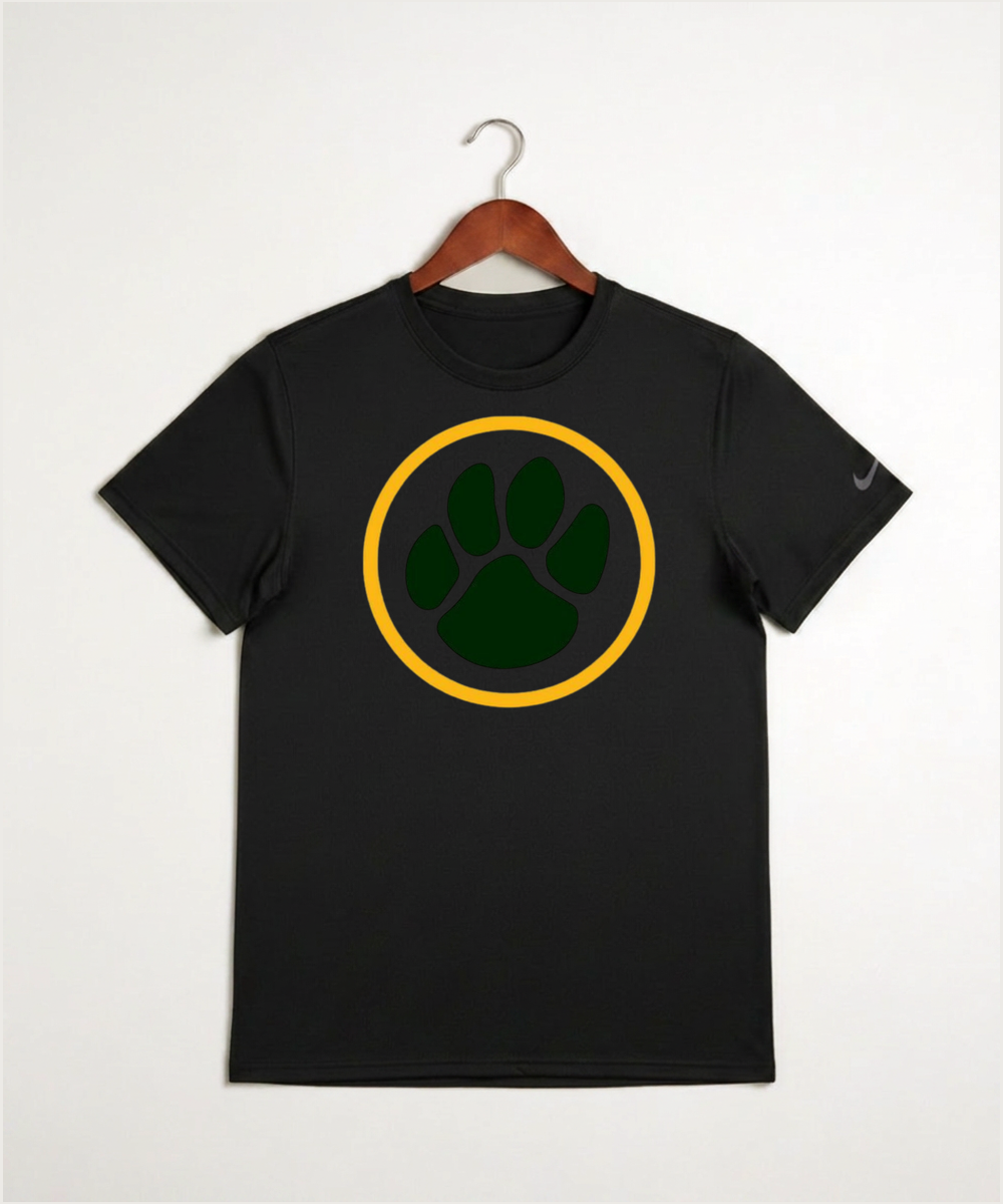 Ashwaubenon High School Team Store - Black Nike Swoosh Sleeve rLegend Tee NKDX8730