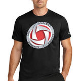 Houston Volleyball - Black Nike Swoosh Sleeve rLegend Tee NKDX8730