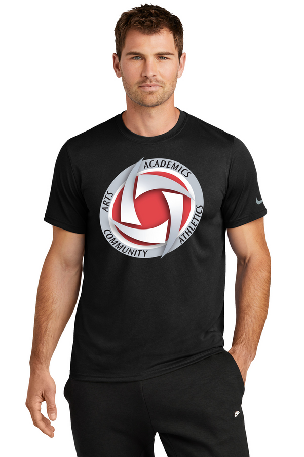 Houston Volleyball - Black Nike Swoosh Sleeve rLegend Tee NKDX8730