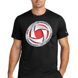 Houston Volleyball - Black Nike Swoosh Sleeve rLegend Tee NKDX8730