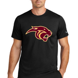 Pine Island Football - Black Nike Swoosh Sleeve rLegend Tee NKDX8730