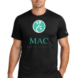 Mac Dental Business - Black Nike Swoosh Sleeve rLegend Tee NKDX8730
