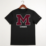Moline Cheer general - Black Nike Swoosh Sleeve rLegend Tee NKDX8730