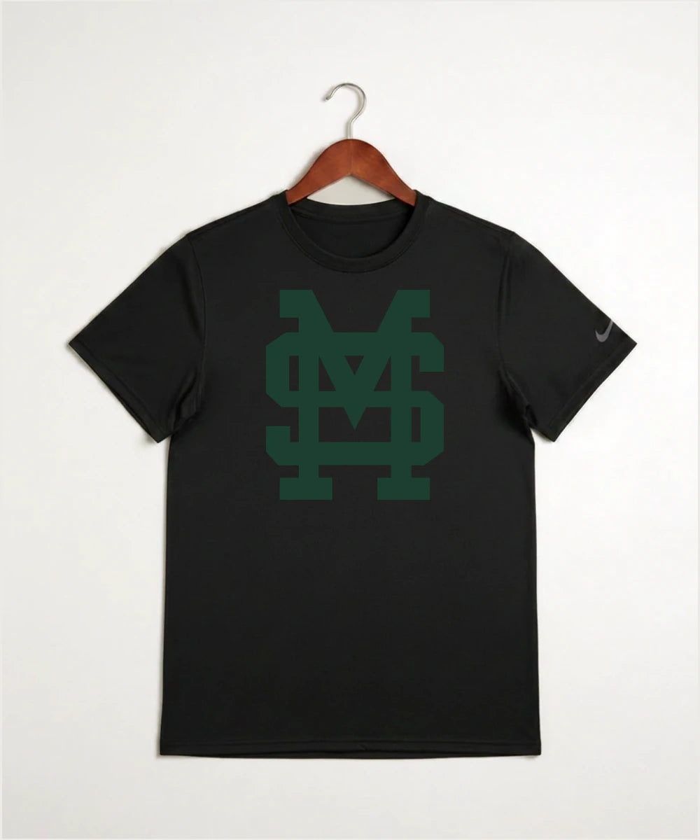 Sleepy Eye St. Mary's High School Athletics Coed - Black Nike Swoosh Sleeve rLegend Tee NKDX8730