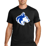 Owatonna Volleyball - Black Nike Swoosh Sleeve rLegend Tee NKDX8730