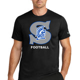 Southwest Football - Black Nike Swoosh Sleeve rLegend Tee NKDX8730