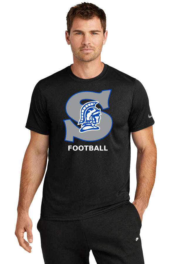 Southwest Football - Black Nike Swoosh Sleeve rLegend Tee NKDX8730
