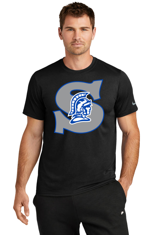 Southwest Football - Black Nike Swoosh Sleeve rLegend Tee NKDX8730