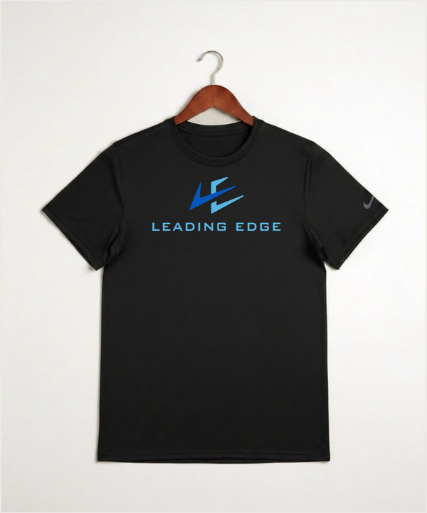 Leading Edge Team Store - Black Nike Swoosh Sleeve rLegend Tee NKDX8730
