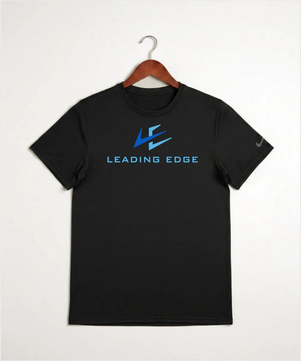 Leading Edge Team Store - Black Nike Swoosh Sleeve rLegend Tee NKDX8730
