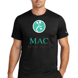 Mac Dental Football - Black Nike Swoosh Sleeve rLegend Tee NKDX8730