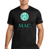 Mac Dental Football - Black Nike Swoosh Sleeve rLegend Tee NKDX8730