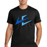 Leading Edge example_store - Black Nike Swoosh Sleeve rLegend Tee NKDX8730