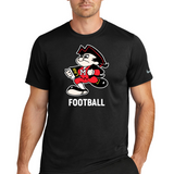 John Marshall High School football_boys - Black Nike Swoosh Sleeve rLegend Tee NKDX8730