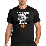 Naptown basketball_boys - Black Nike Swoosh Sleeve rLegend Tee NKDX8730