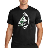 DC Everest Middle School Football — example store - Black Nike Swoosh Sleeve rLegend Tee NKDX8730