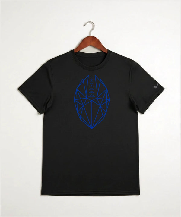 West Bend West High School Football - Black Nike Swoosh Sleeve rLegend Tee NKDX8730