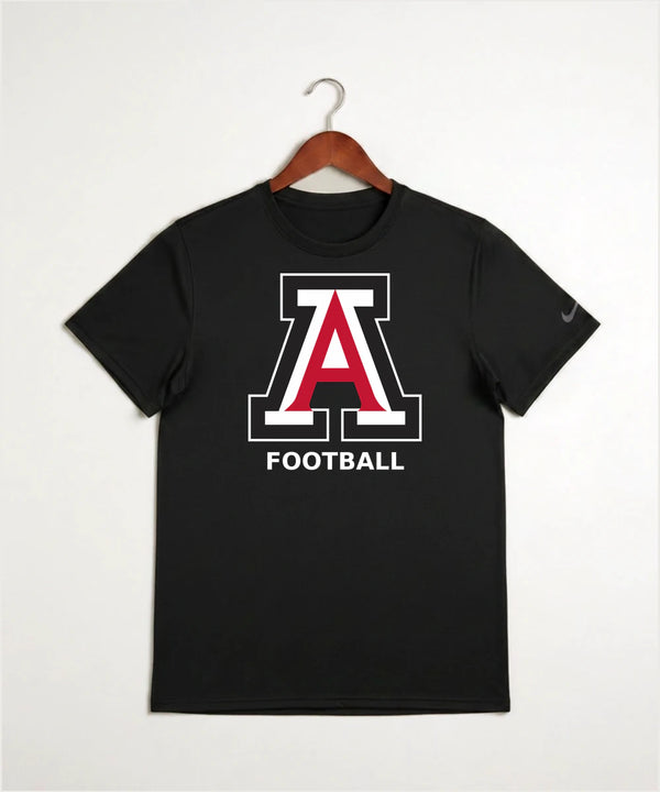 Amboy Football general - Black Nike Swoosh Sleeve rLegend Tee NKDX8730