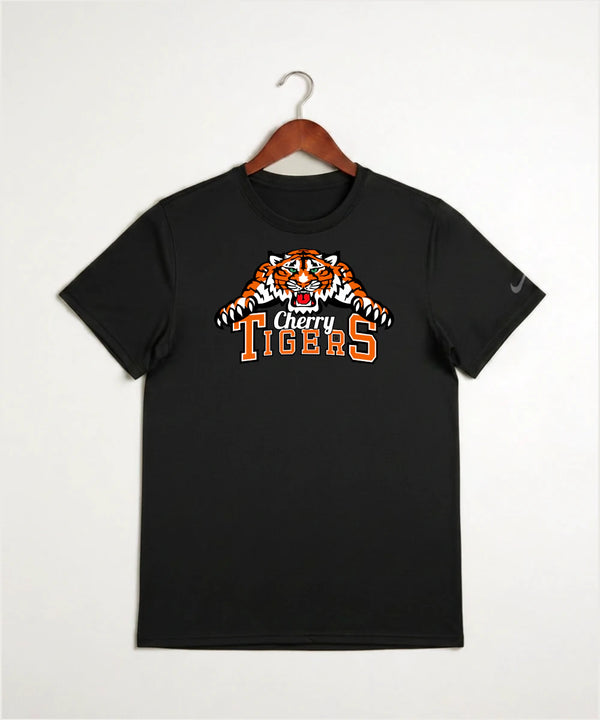 Cherry High School Athletics Coed - Black Nike Swoosh Sleeve rLegend Tee NKDX8730