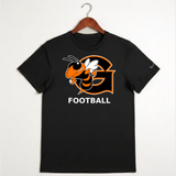 Giltner High School Football - Black Nike Swoosh Sleeve rLegend Tee NKDX8730