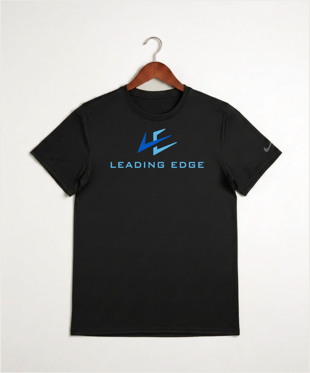 Leading Edge Team Store - Black Nike Swoosh Sleeve rLegend Tee NKDX8730