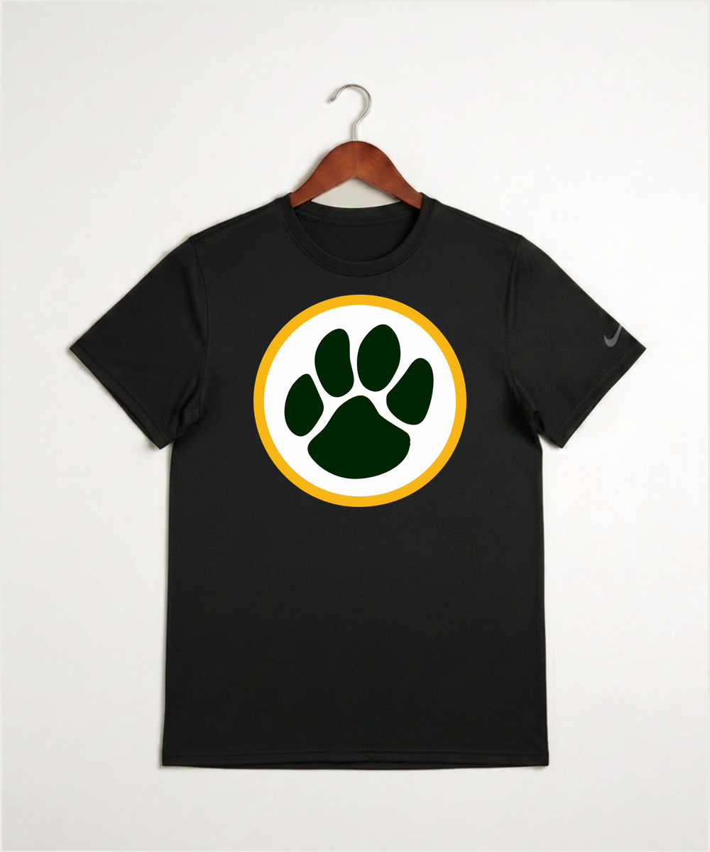 Ashwaubenon High School Football (Boys) - Black Nike Swoosh Sleeve rLegend Tee NKDX8730