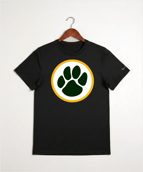 Ashwaubenon High School Football (Boys) - Black Nike Swoosh Sleeve rLegend Tee NKDX8730