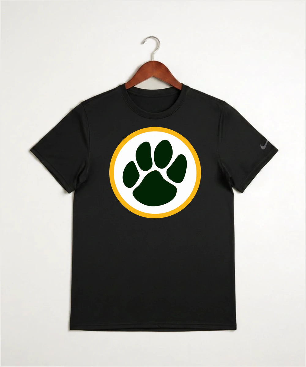 Ashwaubenon High School Football (Boys) - Black Nike Swoosh Sleeve rLegend Tee NKDX8730