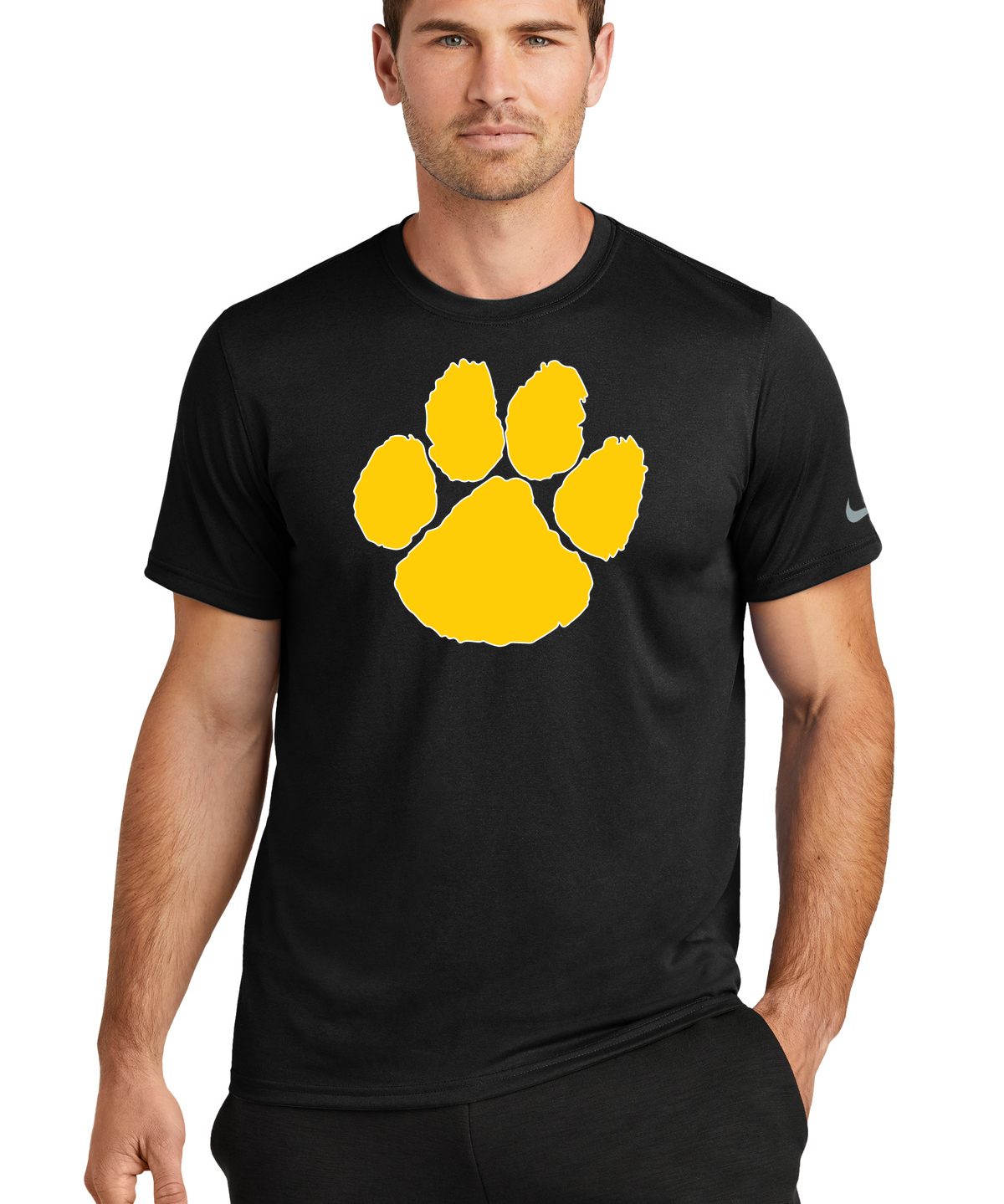 PEM Football - Black Nike Swoosh Sleeve rLegend Tee NKDX8730