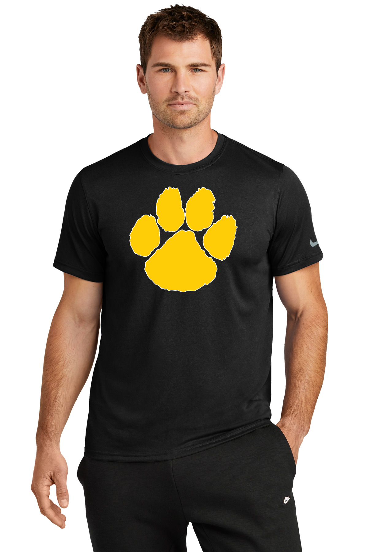 PEM Football - Black Nike Swoosh Sleeve rLegend Tee NKDX8730