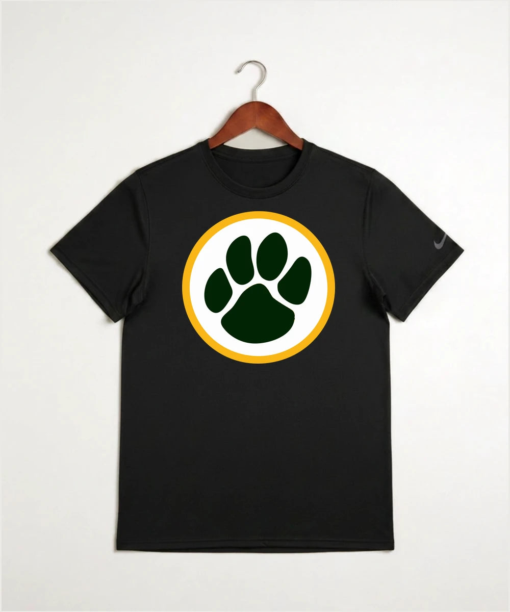 Ashwaubenon High School Football (Boys) (Sandbox) - Black Nike Swoosh Sleeve rLegend Tee NKDX8730