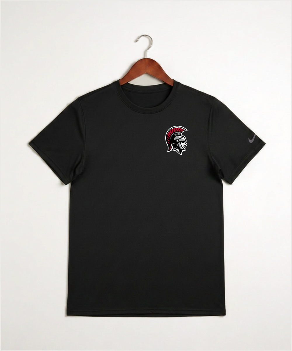 Worthington High School Football (Boys) - Black Nike Swoosh Sleeve rLegend Tee NKDX8730